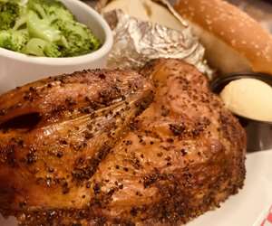 1/2 Smoked Chicken Dinner...